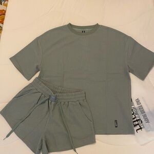 COMFRT Waffle Set in Sage Green!